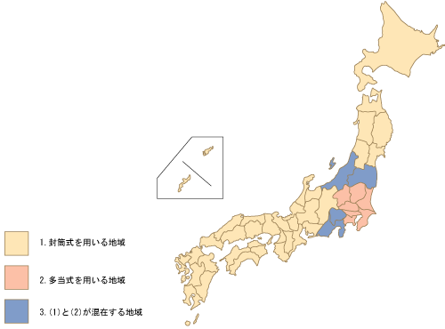 ご贈答マナー 慶弔用品の使い分け全国マップ